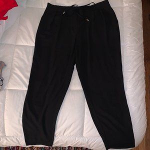 Zara Basic Black Trouser Pants